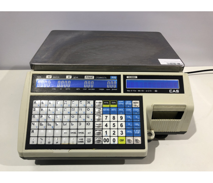 Весы CAS CL5000J-15IB