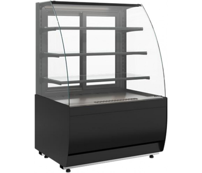 Витрина холодильная Carboma K70 VM 1,3-1 Light 9005 Витрина холодильная Carboma K70 VM 1,3-1 Light 9005