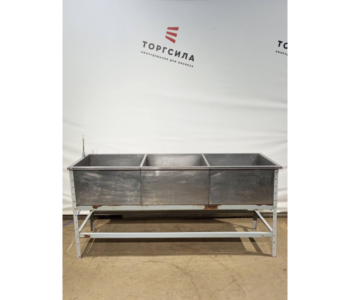Мойка из нержавеющей стали 1850х650х860х350