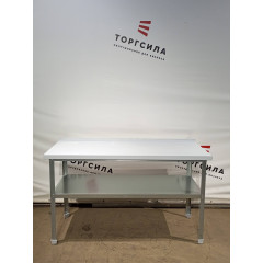 Стол из нержавеющей стали борт полка 1500х600х860