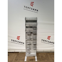 Стойка торговая прикассовая 430х350х1600