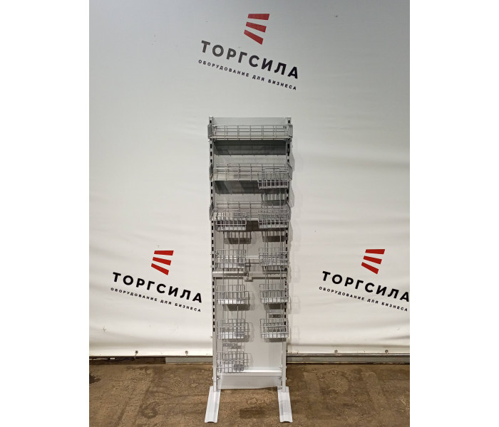 Стойка торговая прикассовая 430х350х1600