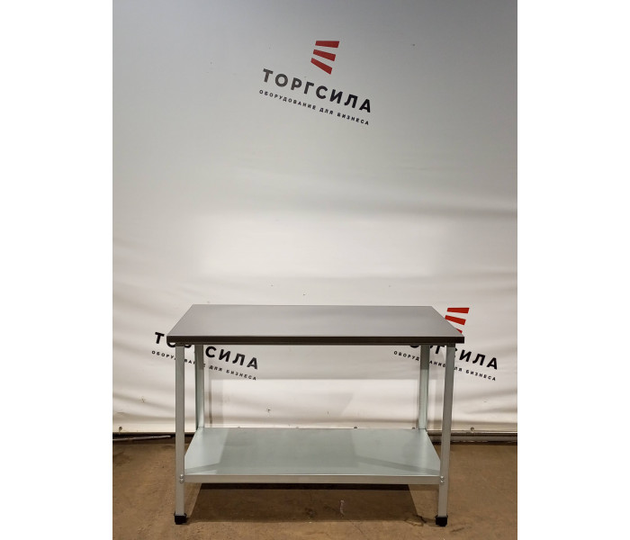 Стол из нержавеющей стали полка 1200х600х860